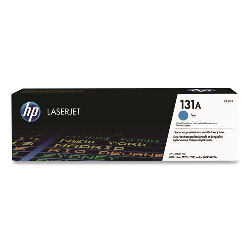Image of HP CF211A HP 131a, (cf211a) Cyan Original Laserjet Toner Cartridge