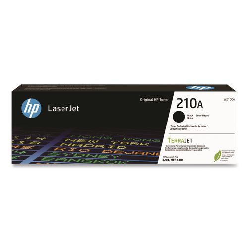 Image of HP W2100A Hp 210a, (w2100a) Black Original Laserjet Toner Cartridge