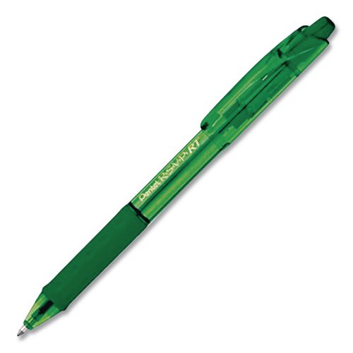 Image of Pentel® BX480BP8M R.s.v.p. Super Rt Ballpoint Pen, Retractable, Medium 1 Mm, Assorted Ink And Barrel Colors, 8/pack