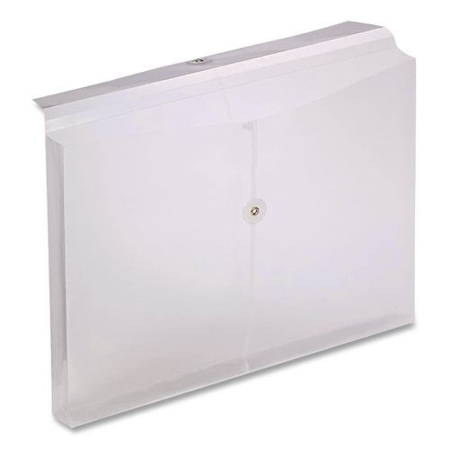 Image of Pendaflex® 63814-3 Poly String and Button Envelope, String/Button Closure, 8.5 x 14, Clear, 3/Pack