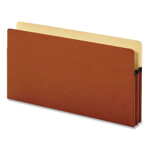 Image of Pendaflex® 1536G-OX Standard Expanding File Pockets, 5.25" Expansion, Legal Size, Redrope, 10/Box