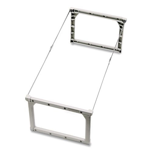 Image of Pendaflex® 04444 Plastic Snap-Together Hanging Folder Frame, Legal/letter Size, 18" To 27" Long, White/silver Accents, 4/box