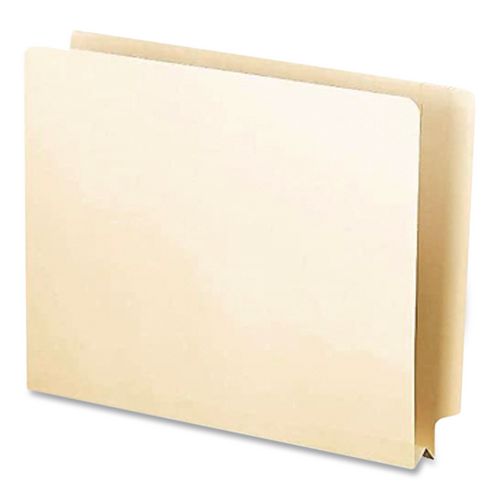 Image of Pendaflex® 16625 Manila End Tab Expansion Folders, Straight Tabs, Letter Size, 1.5" Expansion, Manila, 50/Box