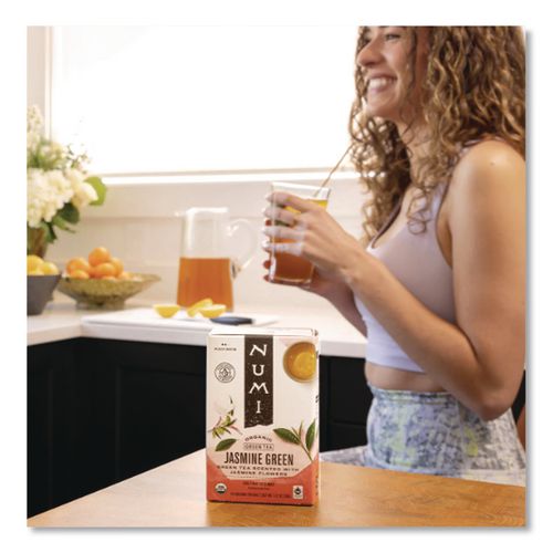 Image of Numi® 10108 Organic Teas And Teasans, 1.27 Oz, Jasmine Green, 18/box