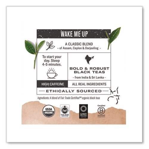 Image of Numi® 10220 Organic Teas And Teasans, 1.4 Oz, Breakfast Blend, 18/box