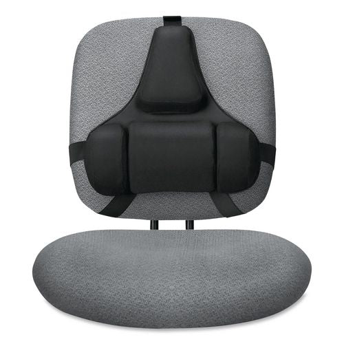 Image of Fellowes® 8037601 Professional Series Back Support With Microban Protection, 15 X 2 X 14.5, Black
