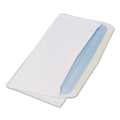 Image of Quality Park QUA10412 Security Tint Business Envelope, #6 3/4, Commercial Flap, Gummed Closure, 3.63 x 6.5, White, 500/Box