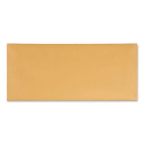 Image of Quality Park QUA11362 Kraft Envelope, #11, Commercial Flap, Gummed Closure, 4.5 X 10.38, Brown Kraft, 500/box