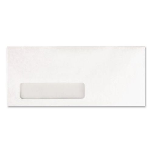 Image of Quality Park QUA21330 Park Ridge Embossed Executive Envelope, Address Window, #10, Commercial Flap, Gummed Closure, 4.13 x 9.5, White, 500/Box