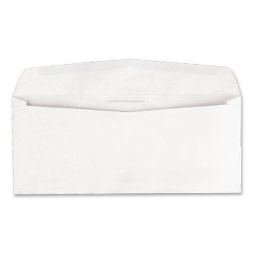 Image of Quality Park QUA21330 Park Ridge Embossed Executive Envelope, Address Window, #10, Commercial Flap, Gummed Closure, 4.13 x 9.5, White, 500/Box
