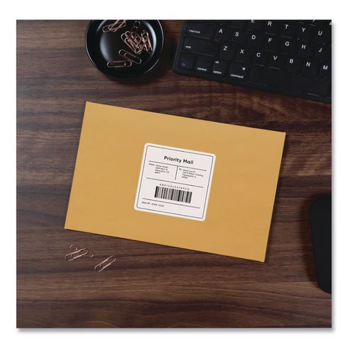 Image of Quality Park QUA37868 Clasp Envelope, 28 lb Bond Weight Kraft, #68, Square Flap, Clasp/Gummed Closure, 7 x 10, Brown Kraft, 100/Box