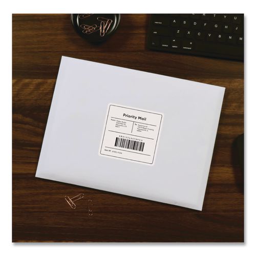 Image of Quality Park Clasp Envelope, 28 lb Bond Weight Paper, #90, Square Flap, Clasp/Gummed Closure, 9 x 12, White, 100/Box