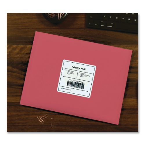 Image of Quality Park QUA38734 Clasp Envelope, 28 lb Bond Weight Paper, #90, Square Flap, Clasp/Gummed Closure, 9 x 12, Red, 10/Pack