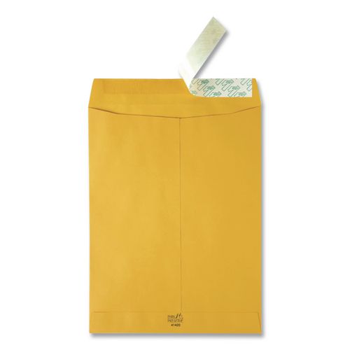 Image of Quality Park High Bulk Redi-Strip Catalog Envelope, #10 1/2, Cheese Blade Flap, Redi-Strip Adhesive Closure, 9 x 12, Brown Kraft, 250/CT