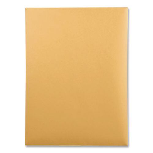 Image of Quality Park QUA41565 Catalog Envelope, 28 lb Bond Weight Kraft, #12 1/2, Square Flap, Gummed Closure, 9.5 x 12.5, Brown Kraft, 250/Box