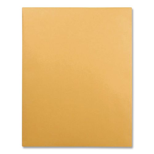 Image of Quality Park Catalog Envelope, 28 lb Bond Weight Kraft, #15 1/2, Square Flap, Gummed Closure, 12 x 15.5, Brown Kraft, 100/Box