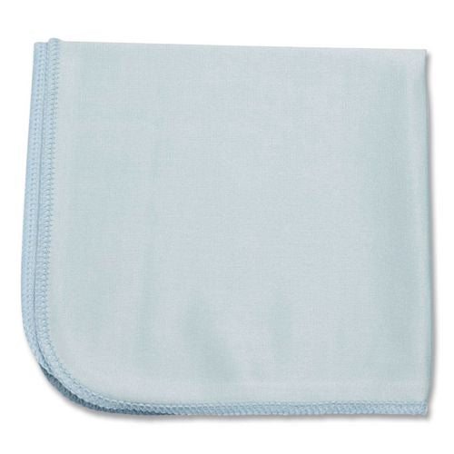 Image of Rubbermaid® Commercial FGQ63000BL00 Executive Series Hygen Cleaning Cloths, Glass Microfiber, 16 x 16, Blue, 12/Carton