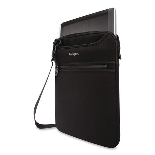 Image of Targus® TSS912 Slipcase Neoprene Laptop Sleeve, 12", 10.25 x 1.2 x 13.5, Black