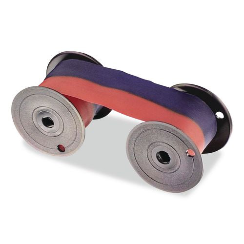 Image of Lathem® Time 7-2CN 72CN Time Clock Ribbon, Red/Blue