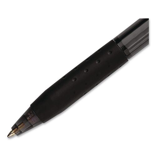 Image of Paper Mate® 1781565/1945920 InkJoy 300 RT Ballpoint Pen, Retractable, Medium 1 mm, Black Ink, Black Barrel, 8/Pack