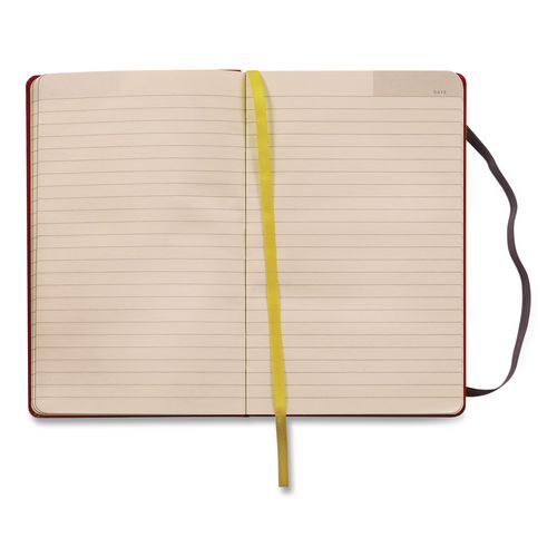 Image of Oxford 56873 Idea Collective Journal, 1-Subject, Wide/Legal Rule, Red Cover, (120) 8.25 x 5 Sheets