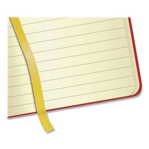 Image of Oxford 56873 Idea Collective Journal, 1-Subject, Wide/Legal Rule, Red Cover, (120) 8.25 x 5 Sheets