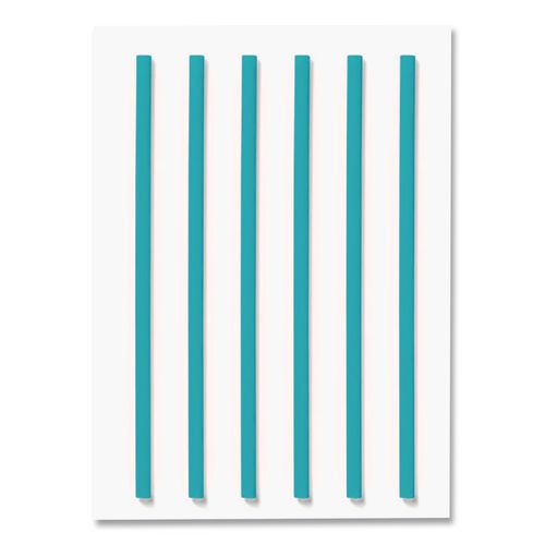Image of phade 511169 Marine Biodegradable Straws, 8.5", PHA, Ocean Blue, Wrapped, 300/BX, 4 Boxes/Carton