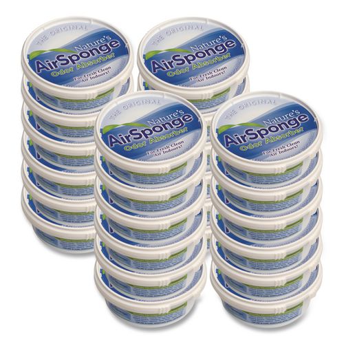 Image of Nature's Air DMI 101-1 Sponge Odor Absorber,  Neutral, 0.5 lb Cup, 24/Carton