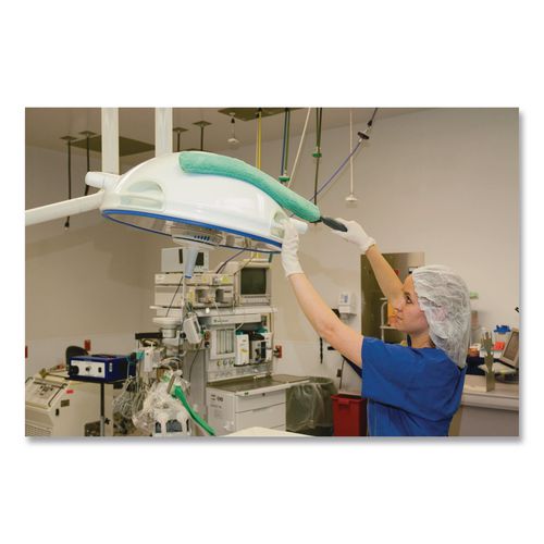 Image of Rubbermaid® Commercial HYGEN FGQ85000BK00 Hygen Quick-Connect Flexible Dusting Wand, 28.75 X 3.25