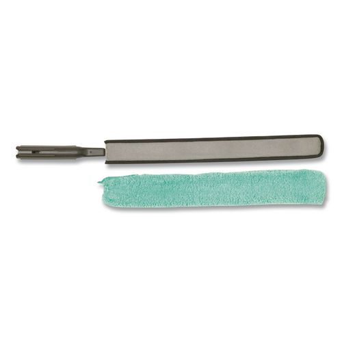 Image of Rubbermaid® Commercial HYGEN FGQ85000BK00 Hygen Quick-Connect Flexible Dusting Wand, 28.75 X 3.25