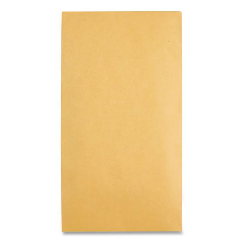 Image of Quality Park QUA50762 Kraft Coin And Small Parts Envelope, #7, Square Flap, Gummed Closure, 3.5 X 6.5, Brown Kraft, 500/box