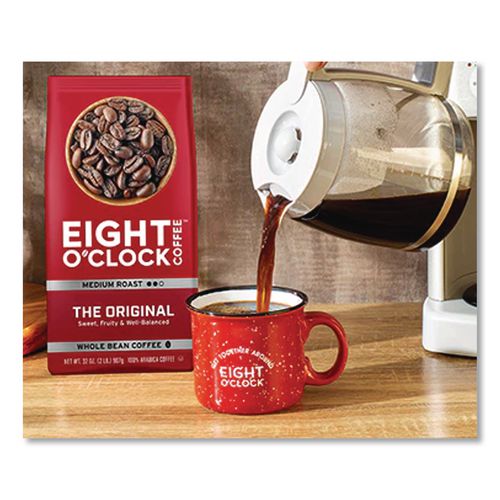 Image of Eight O'Clock Regular Ground Coffee Fraction Packs, Original, 2 Oz, 42/carton