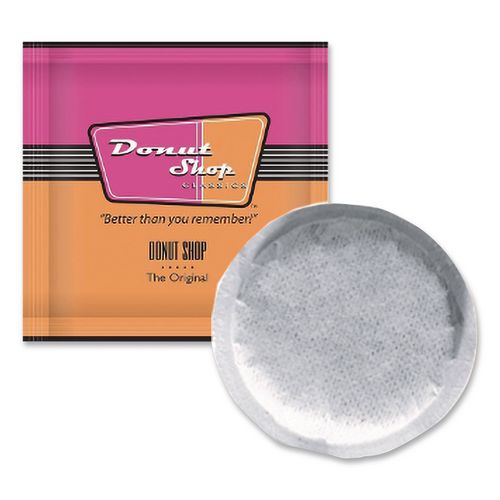 Image of National Coffee Roasters NCR599961590 Donut Shop Coffee Pods, Medium Roast, 15/box