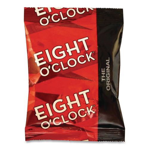 Image of Eight O'Clock Regular Ground Coffee Fraction Packs, Original, 2 Oz, 42/carton