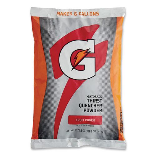 Image of Gatorade® QUA33691 Thirst Quencher Powdered Drink Mix, Fruit Punch, 21oz Packet, 32/carton