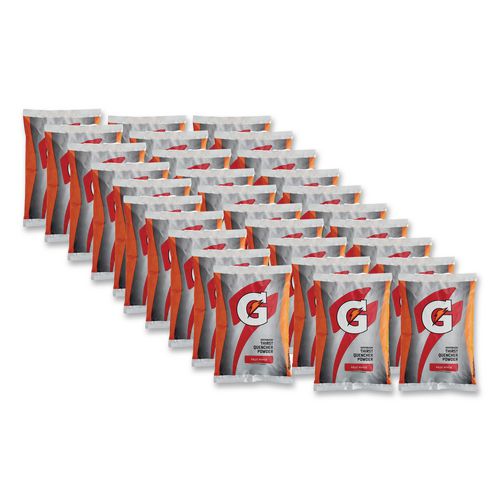 Image of Gatorade® QUA33691 Thirst Quencher Powdered Drink Mix, Fruit Punch, 21oz Packet, 32/carton