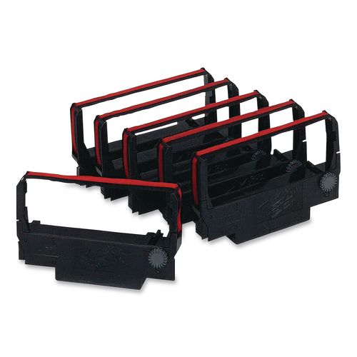 Image of Dataproducts® E2117 E2117 Compatible Ribbon, Black/Red, 6/Box