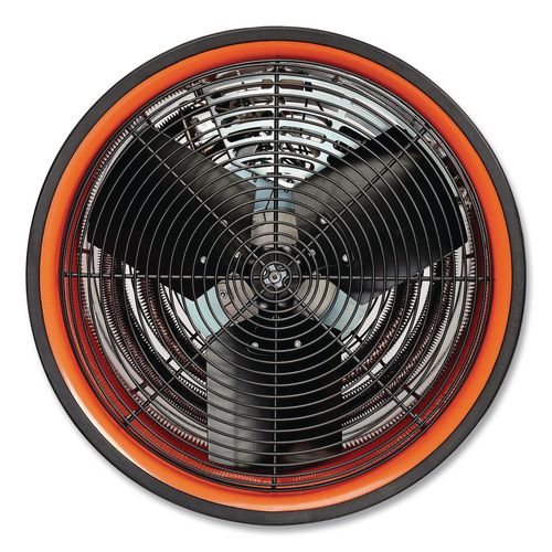 Image of Global Industrial® 653568 Electric Salamander Heater with Adjustable Thermostat, 240 V, 15,000 W, 23.03 x 34.75 x 24.68, Orange