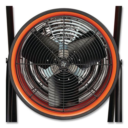 Image of Global IndustrialÂ® Portable Salamander Heater with Adjustable Thermostat, 15,000 W, 21.59 x 28 x 38.5, Orange