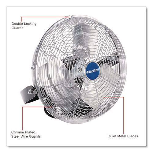 Image of Global Industrial® 294493 18" Industrial Workstation Fan, 4,600 CFM, 1/3 hp
