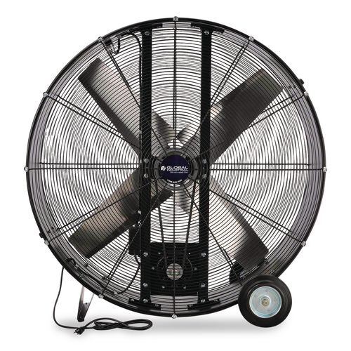Image of Global Industrial® 600554 Portable Drum Blower Fan, 42", 2 Speeds, Black