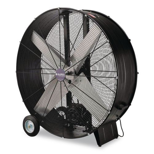 Image of Global Industrial® 600554 Portable Drum Blower Fan, 42", 2 Speeds, Black