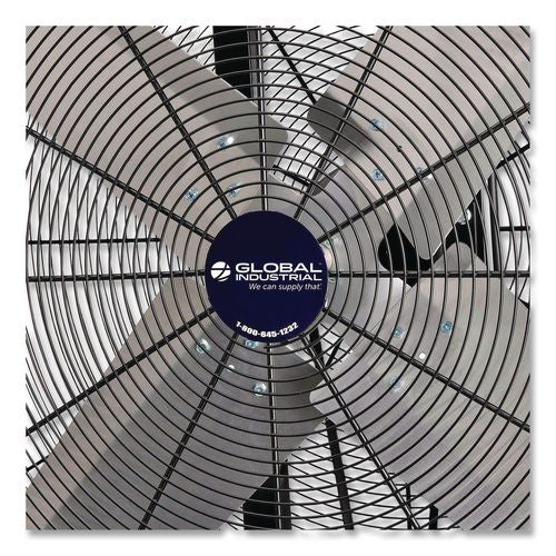 Image of Global Industrial® 600554 Portable Drum Blower Fan, 42", 2 Speeds, Black