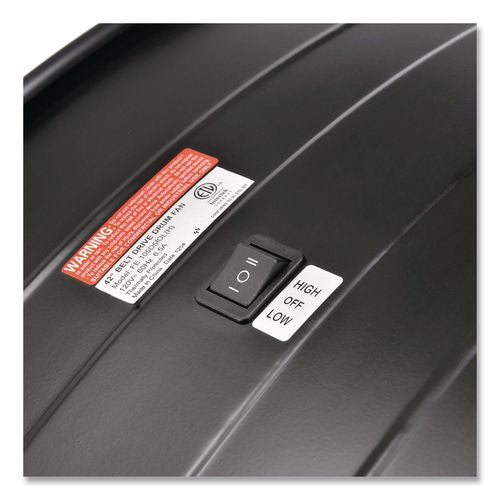 Image of Global Industrial® 600554 Portable Drum Blower Fan, 42", 2 Speeds, Black