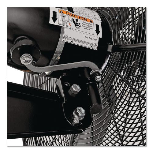 Image of Global Industrial® 292451 2 Speed Oscillating Outdoor Rated Wall Mount Fan, 30", Black