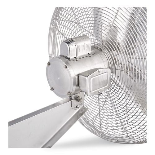 Image of Global Industrial® 293019 Washdown Wall Mount Fan, 30", 1 Speed, Silver