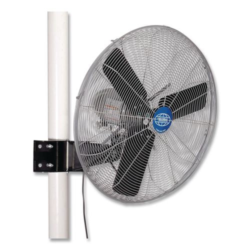 Image of Global Industrial® 293155 Oscillating Fan, Pole or Column Mount, 24", 4,050 CFM, 1/4 hp