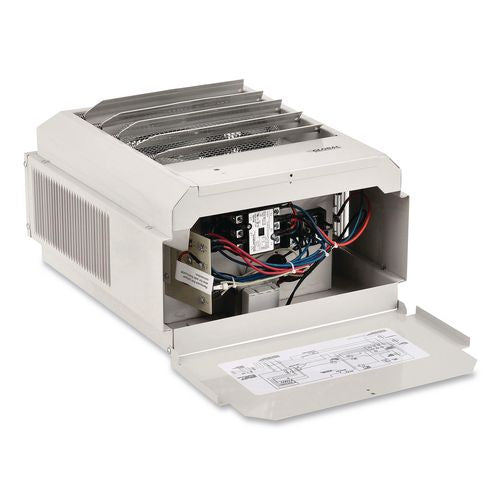 Image of Global Industrial® 246725 Unit Heater, Horizontal or Vertical Downflow, 5,000 W, 14.13 x 8.5 x 16, White