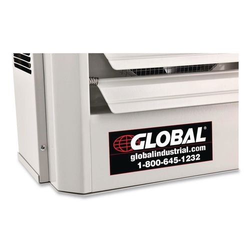 Image of Global Industrial® 246725 Unit Heater, Horizontal or Vertical Downflow, 5,000 W, 14.13 x 8.5 x 16, White