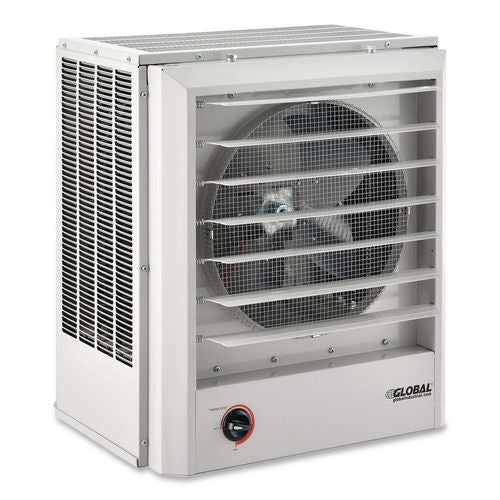 Image of Global Industrial® 246727 Unit Heater, Horizontal or Vertical Downflow, 20,000 W, 19 x 13.75 x 21.44, White